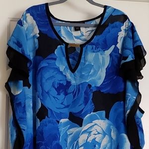 Ashley Stewart size 30/32 short sleeve shirt